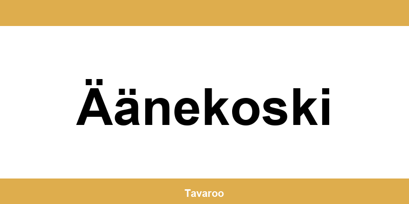 Posti toimipiste alueella Äänekoski