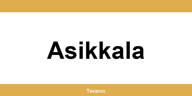 Posti toimipiste alueella Asikkala