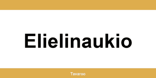 Posti toimipiste alueella Elielinaukio