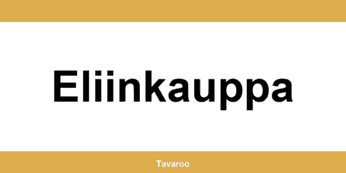 Posti toimipiste alueella Eliinkauppa