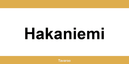 Posti toimipiste alueella Hakaniemi