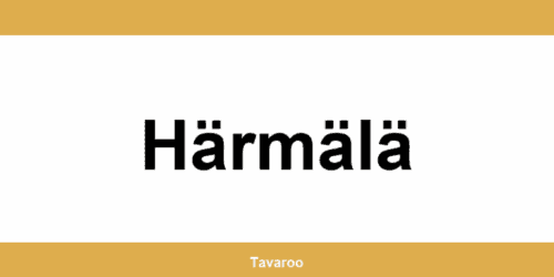 Posti toimipiste alueella Härmälä