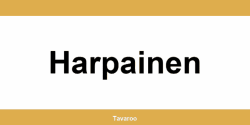 Posti toimipiste alueella Harpainen