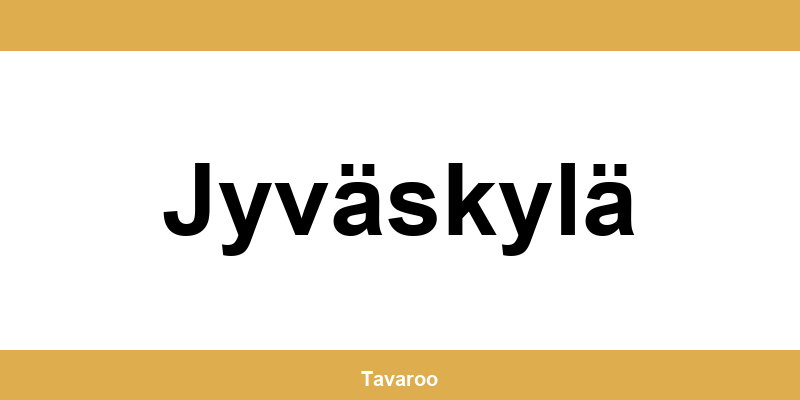 Posti toimipiste alueella Jyväskylä