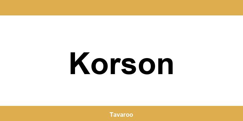 Posti toimipiste alueella Korson