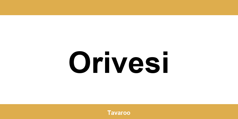 Posti toimipiste alueella Orivesi