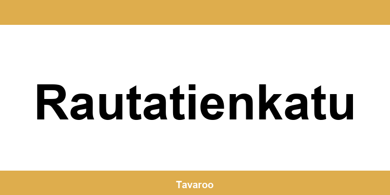 Posti toimipiste alueella Rautatienkatu