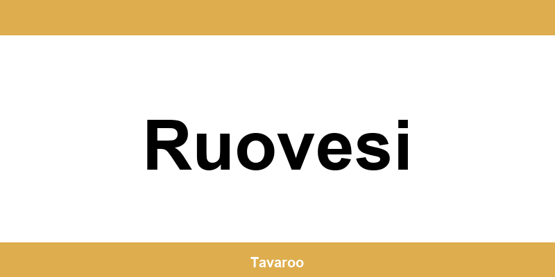Posti toimipiste alueella Ruovesi