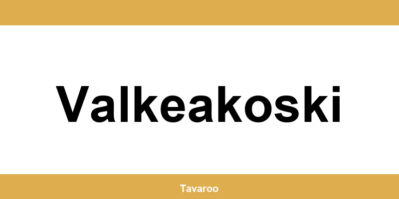 Posti toimipiste alueella Valkeakoski