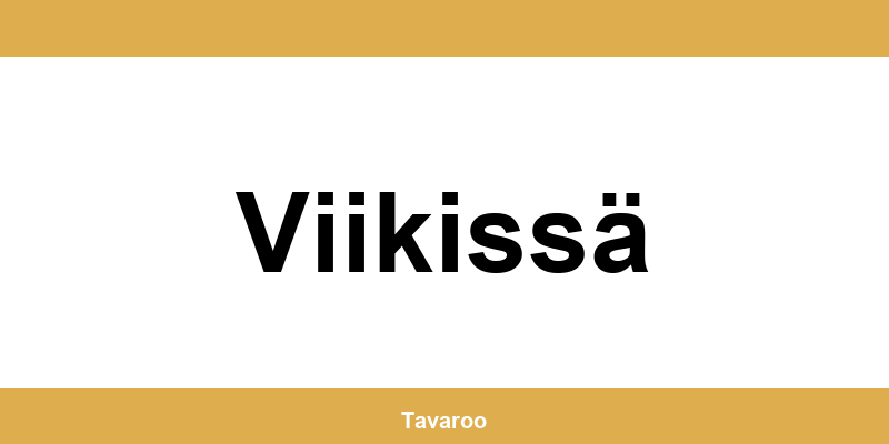 Posti toimipiste alueella Viikissä