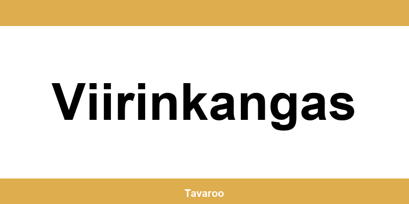 Posti toimipiste alueella Viirinkangas
