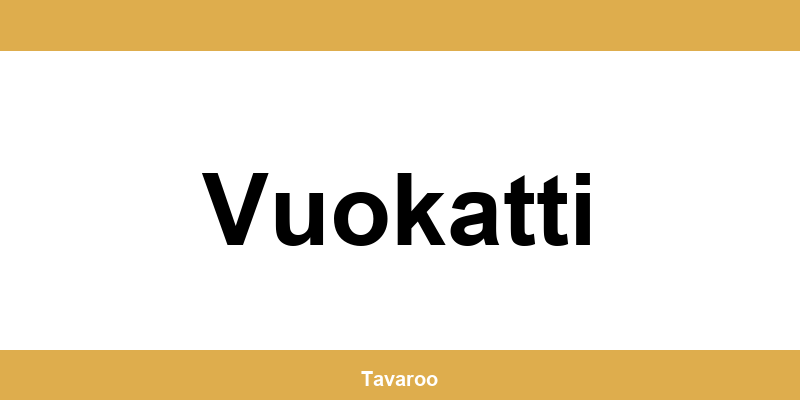 Posti toimipiste alueella Vuokatti