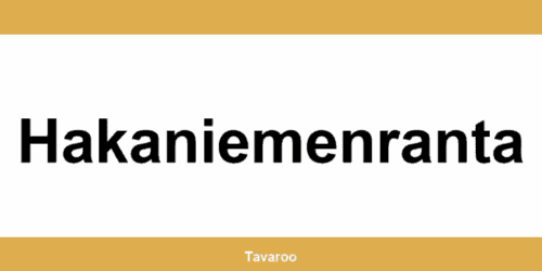 Posti toimipiste alueella Hakaniemenranta