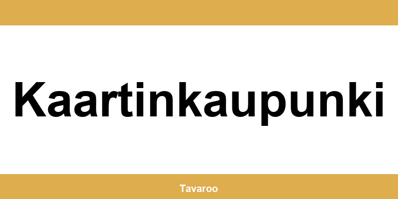 Posti toimipiste alueella Kaartinkaupunki