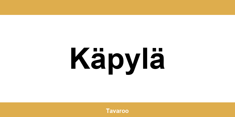 Posti toimipiste alueella Käpylä
