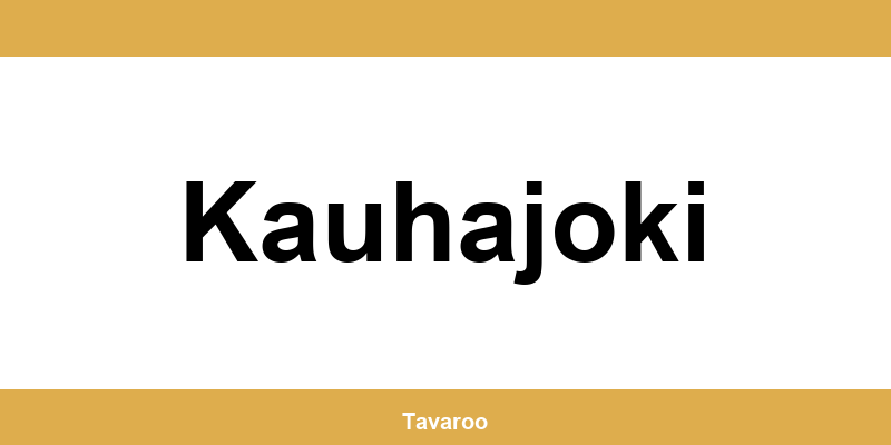 Posti toimipiste alueella Kauhajoki
