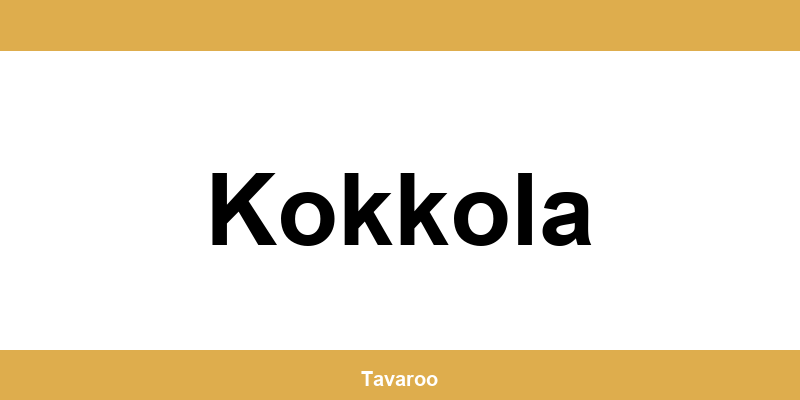 Posti toimipiste alueella Kokkola