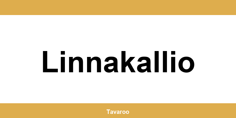 Posti toimipiste alueella Linnakallio