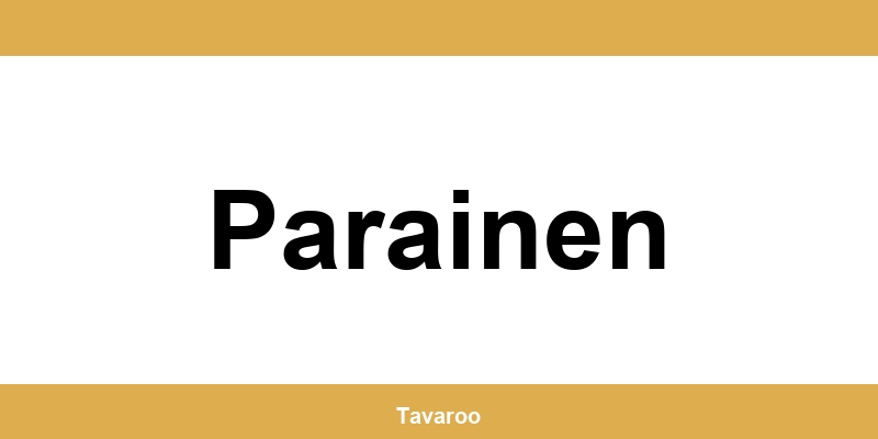 Posti toimipiste alueella Parainen