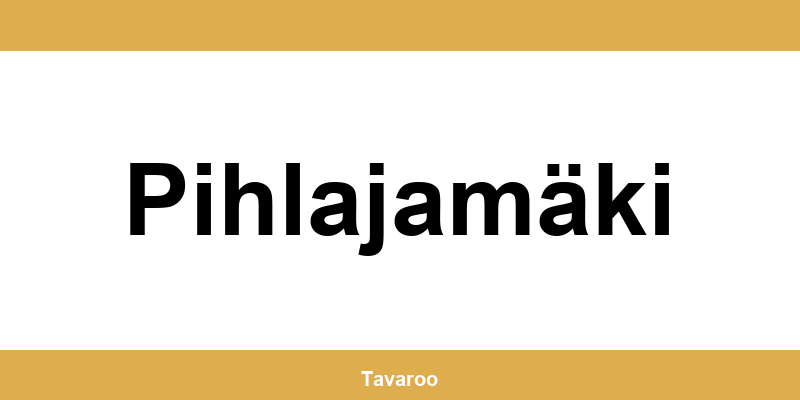 Posti toimipiste alueella Pihlajamäki