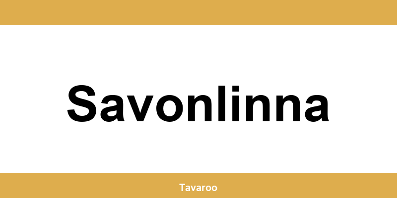 Posti toimipiste alueella Savonlinna