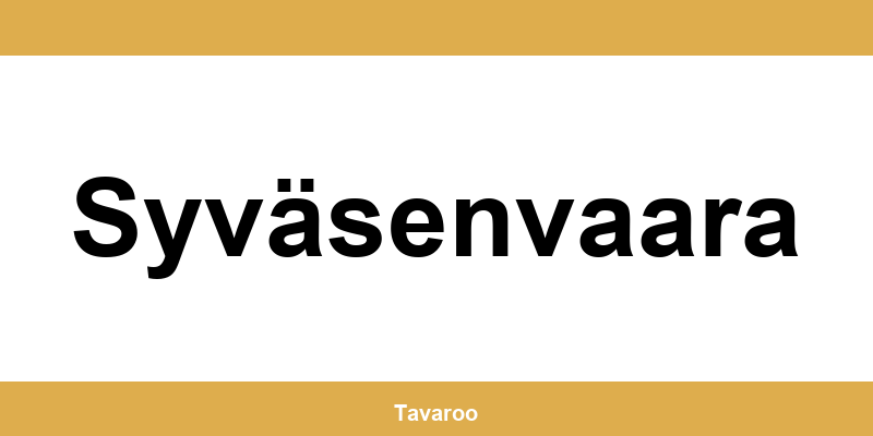 Posti toimipiste alueella Syväsenvaara