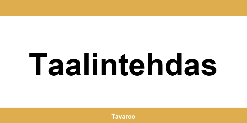Posti toimipiste alueella Taalintehdas