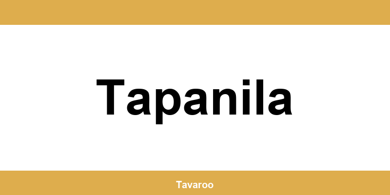 Posti toimipiste alueella Tapanila