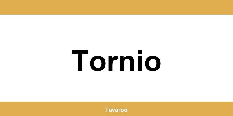 Posti toimipiste alueella Tornio
