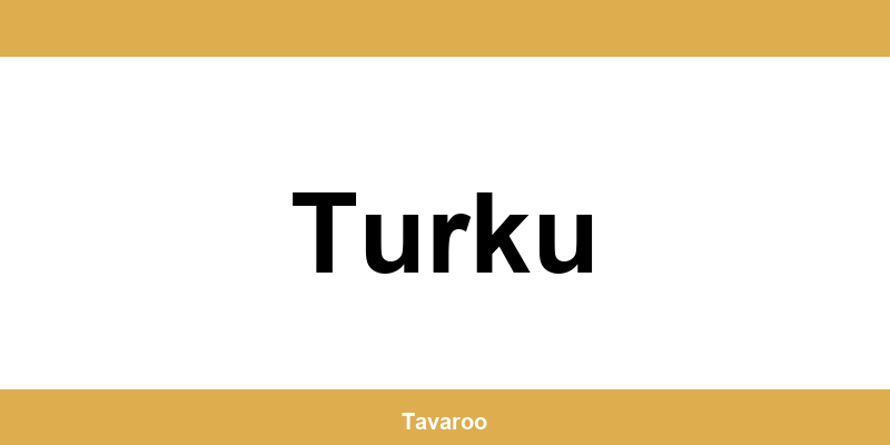 Posti toimipiste alueella Turku