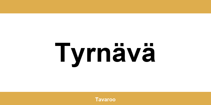 Posti toimipiste alueella Tyrnävä