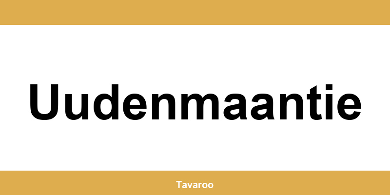 Posti toimipiste alueella Uudenmaantie