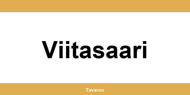 Posti toimipiste alueella Viitasaari