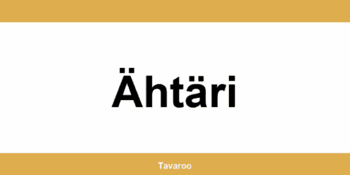 Posti toimipiste alueella Ähtäri