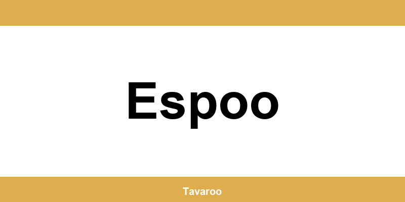 Posti toimipiste alueella Espoo