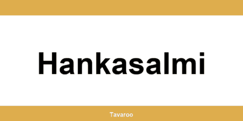 Posti toimipiste alueella Hankasalmi