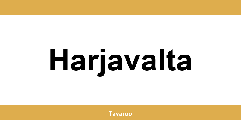 Posti toimipiste alueella Harjavalta