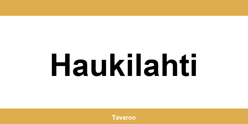 Posti toimipiste alueella Haukilahti