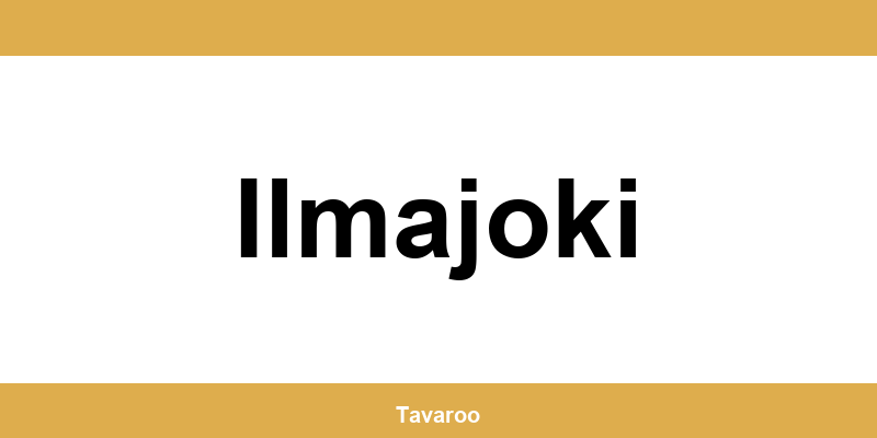 Posti toimipiste alueella Ilmajoki