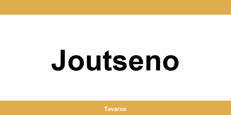Posti toimipiste alueella Joutseno