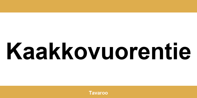 Posti toimipiste alueella Kaakkovuorentie