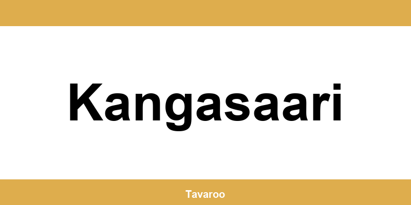 Posti toimipiste alueella Kangasaari