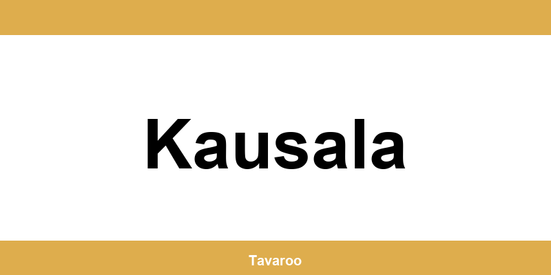 Posti toimipiste alueella Kausala