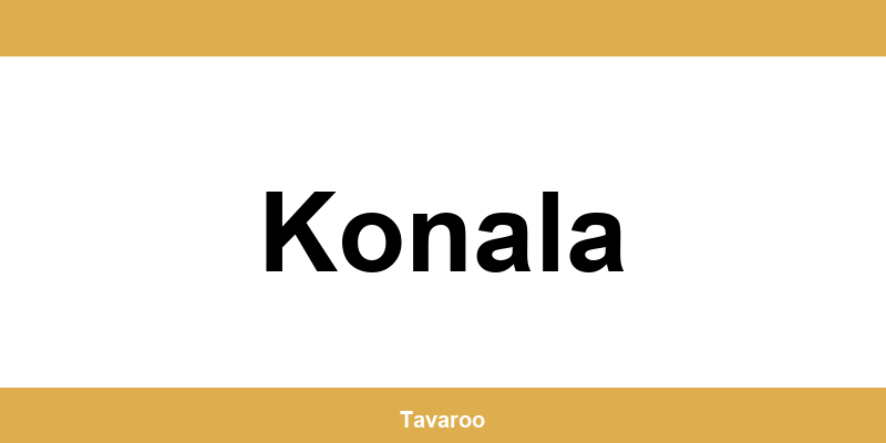 Posti toimipiste alueella Konala