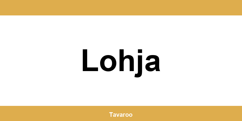 Posti toimipiste alueella Lohja