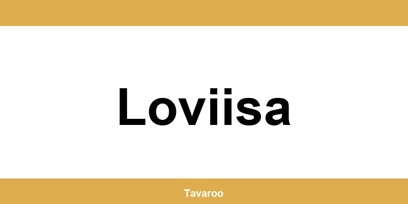 Posti toimipiste alueella Loviisa