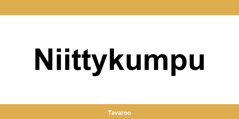 Posti toimipiste alueella Niittykumpu