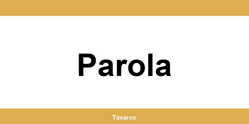 Posti toimipiste alueella Parola