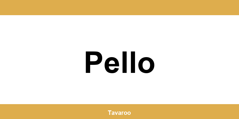 Posti toimipiste alueella Pello