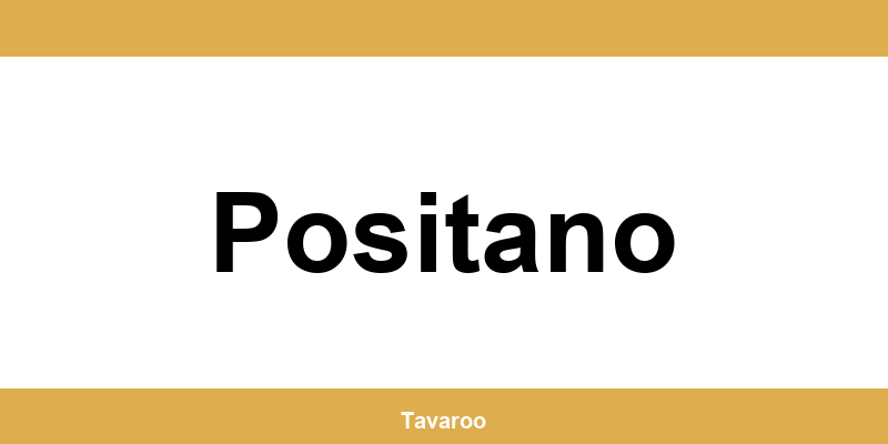 Posti toimipiste alueella Positano